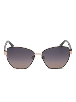 GUESS EYEWEAR chain-link Square Sunglasses | Black | FARFETCH GE display picture 1
