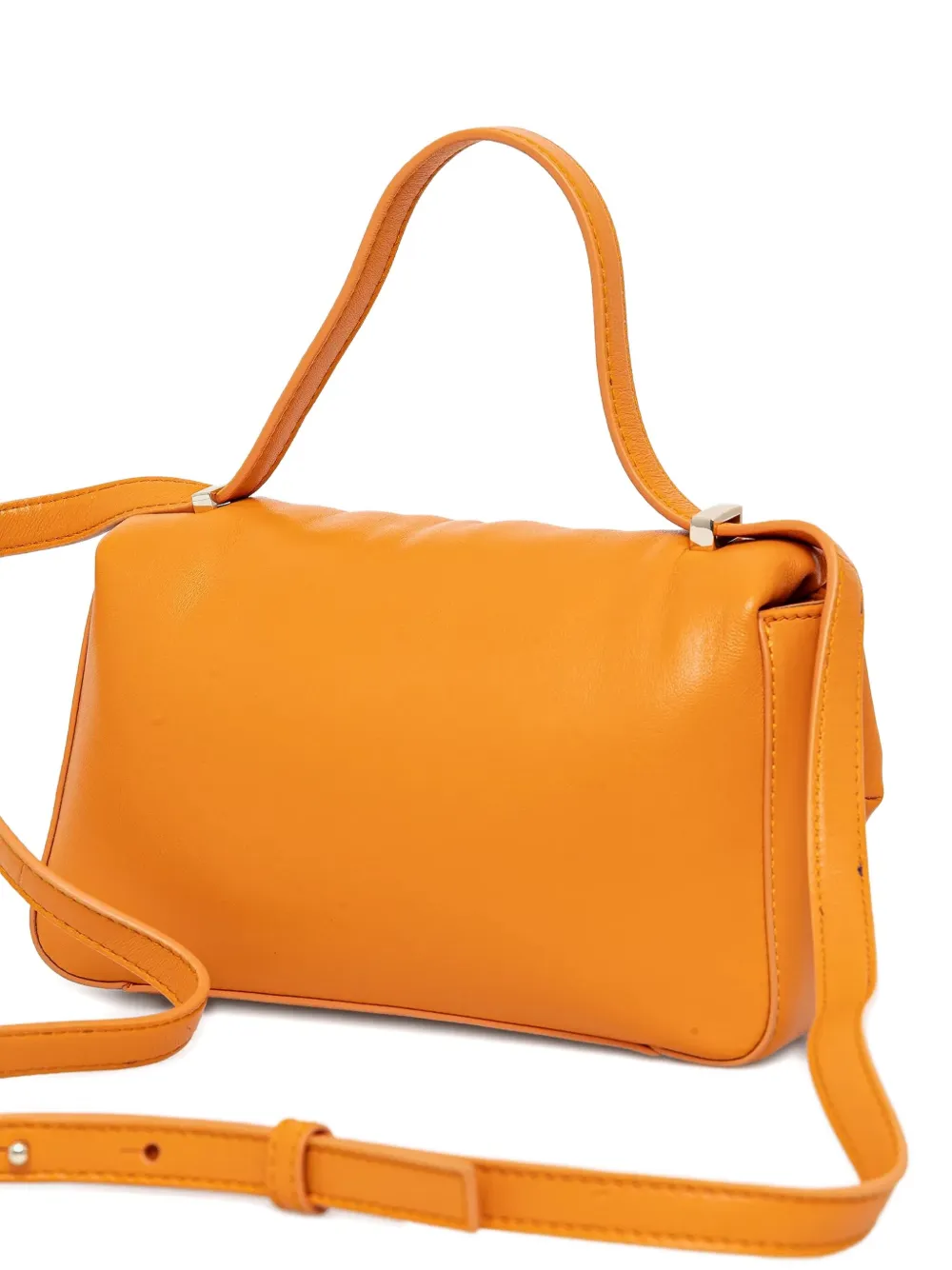 GUESS USA Gewatteerde boekentas met G-logo Oranje