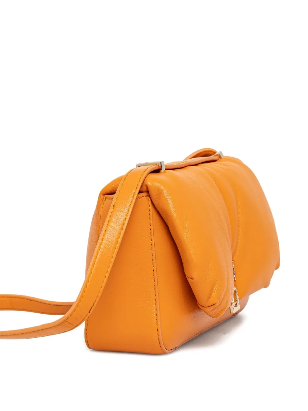 GUESS USA Gewatteerde boekentas met G-logo Oranje