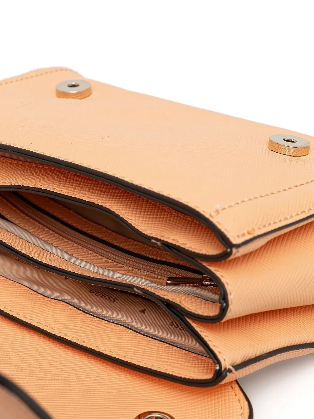 GUESS USA Crossbodytas met logoplakkaat Oranje