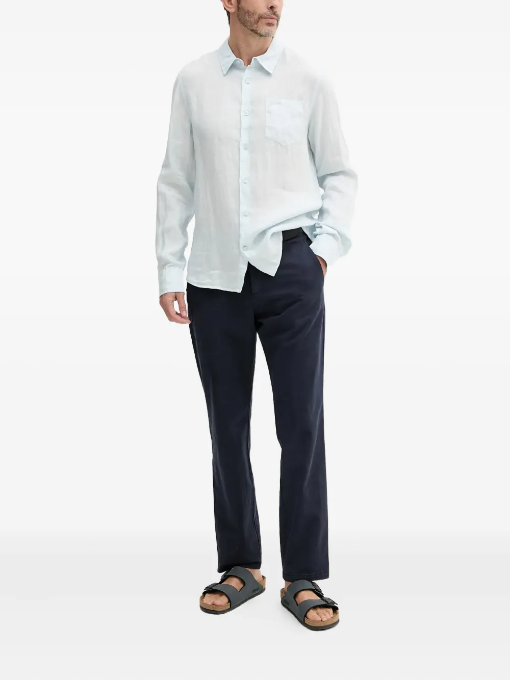GUESS USA Overhemd met opgestikte zak - Blauw