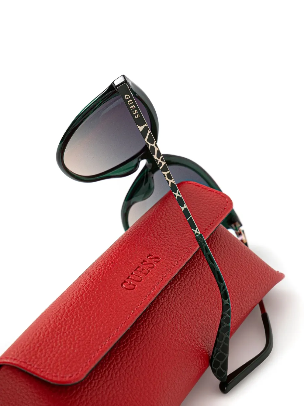 GUESS EYEWEAR Temple zonnebril Groen
