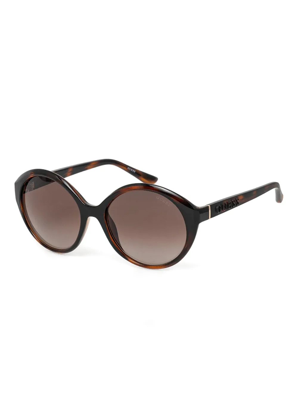 GUESS EYEWEAR oval-frame sunglasses - Bruin