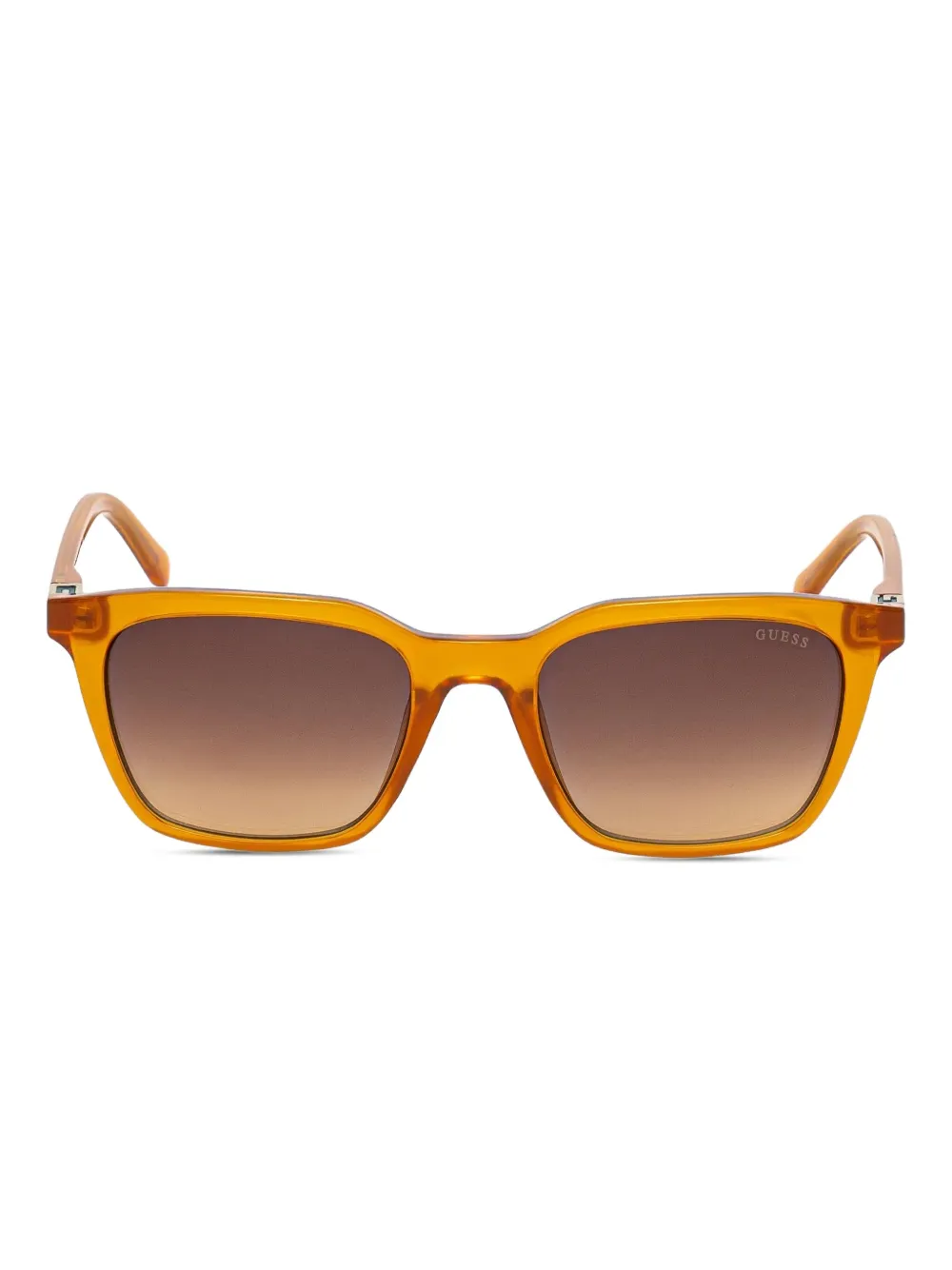 GUESS EYEWEAR Zonnebril met vierkant montuur Oranje