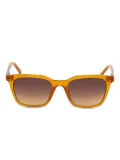 GUESS EYEWEAR square-frame sunglasses - Orange