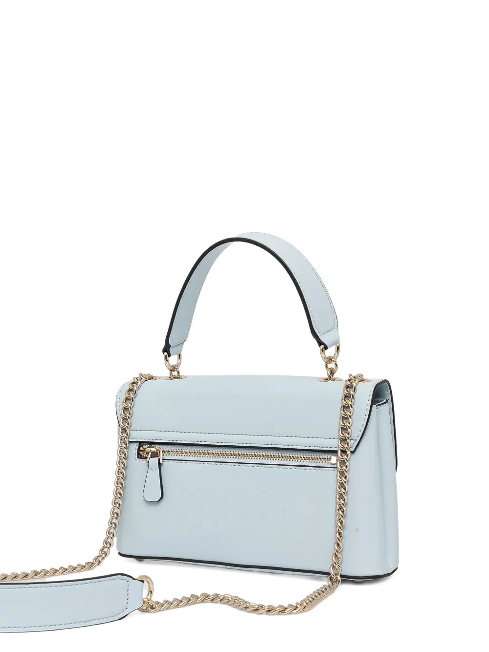 GUESS USA Crossbodytas met kettinghengsel en handgreep Blauw