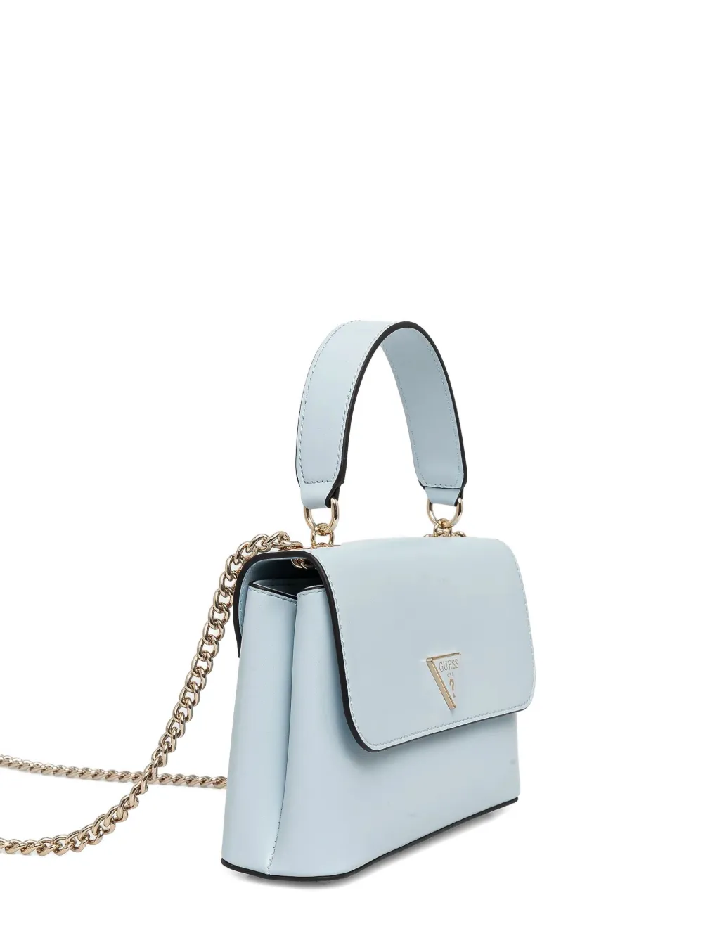 GUESS USA Crossbodytas met kettinghengsel en handgreep Blauw