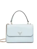 GUESS USA chain-strap top-handle cross body bag - Blue