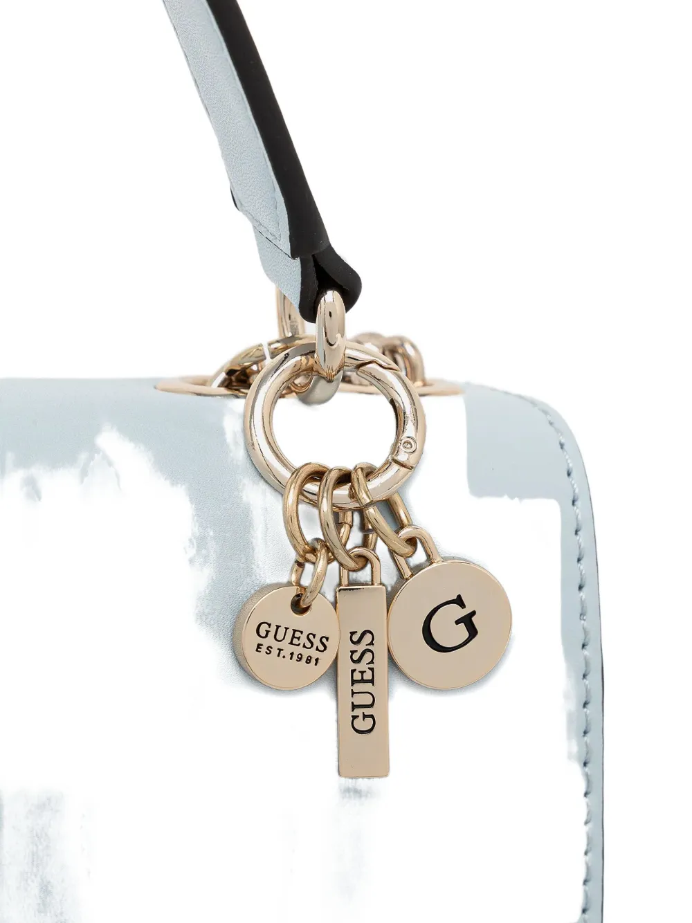 Guess Usa Chain-strap Top-handle Cross Body Bag