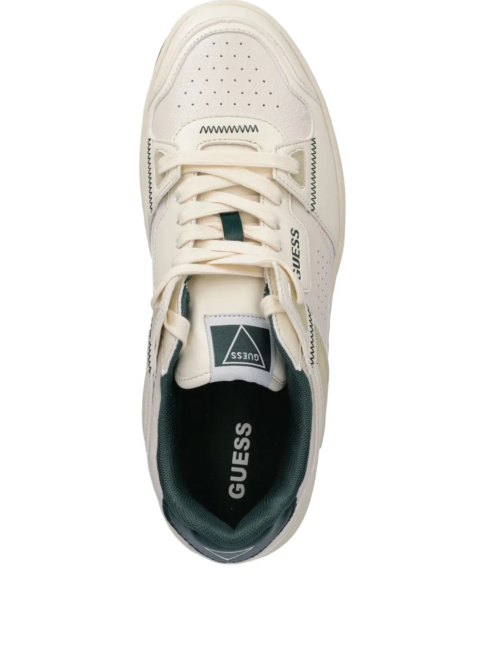 GUESS USA Vincent leather sneakers White