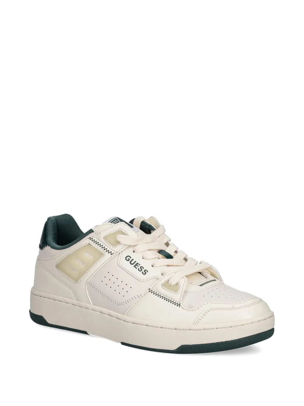 GUESS USA Vincent leather sneakers White