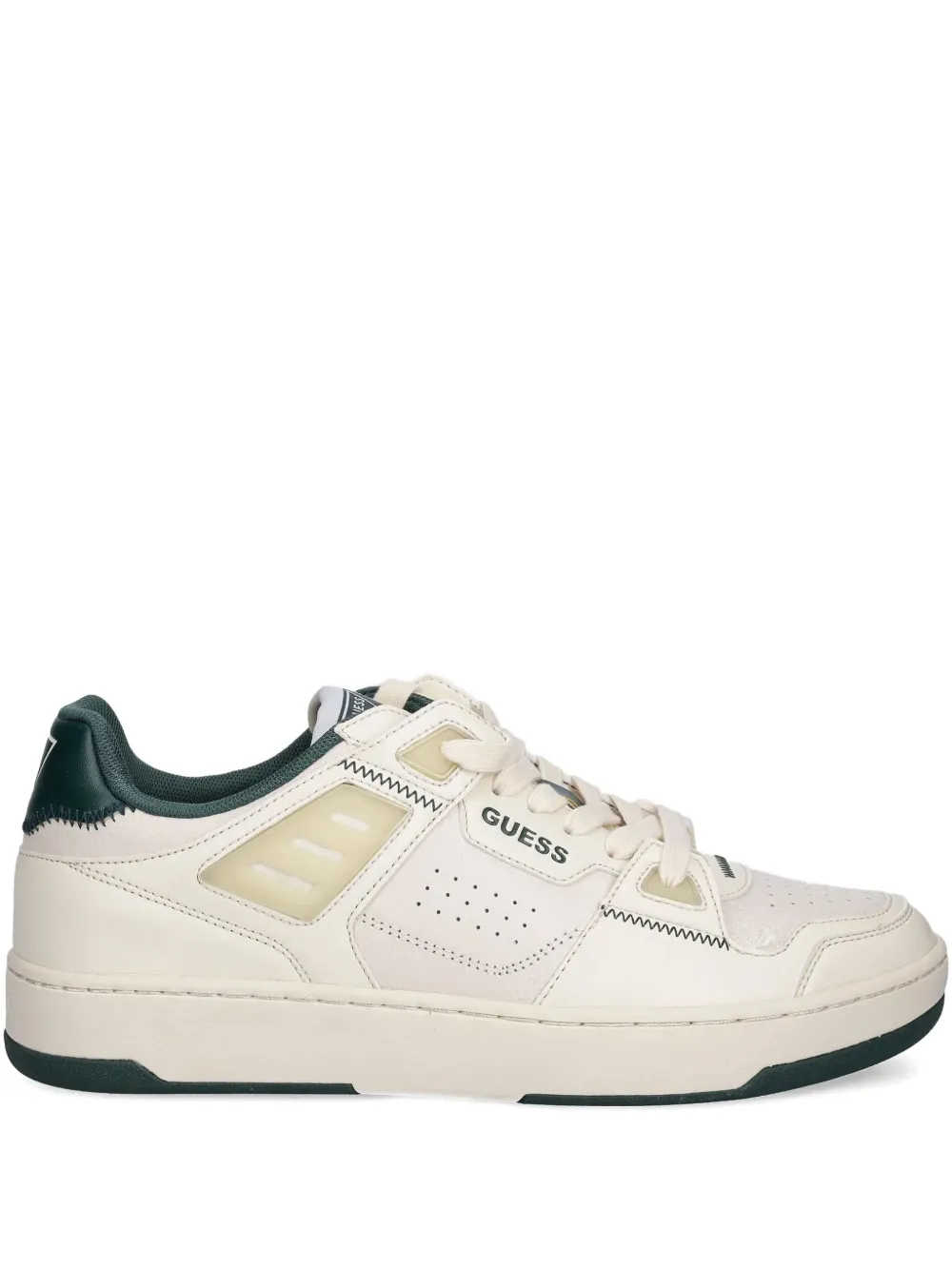 GUESS USA Vincent レザースニーカー - ホワイト GUESS USA Vincent レザースニーカー - ホワイト