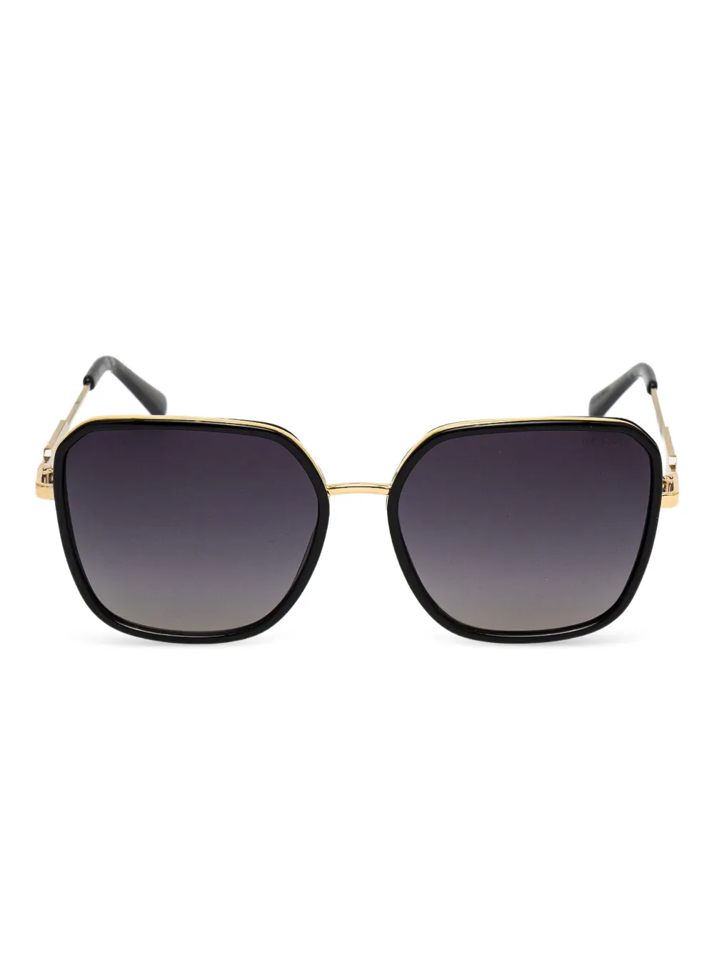 GUESS EYEWEAR スクエアフレーム サングラス - ブラック GUESS EYEWEAR スクエアフレーム サングラス - ブラック