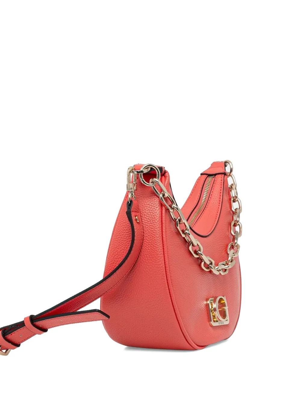 GUESS USA Circe chain-strap crossbody bag Rood
