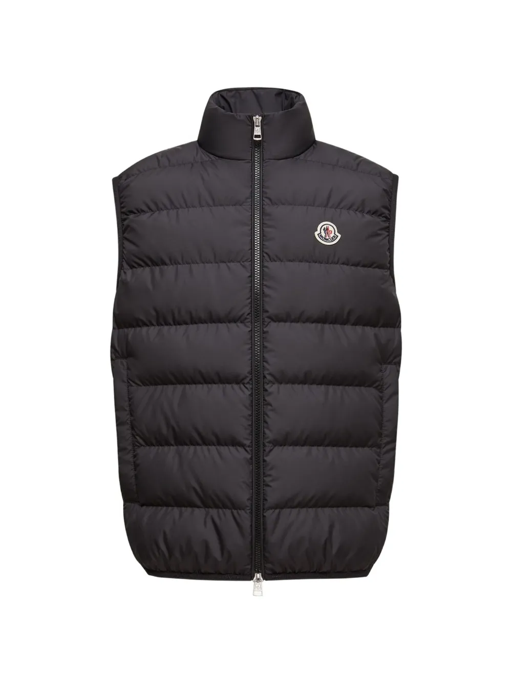 Moncler quilted logo-patch gilet