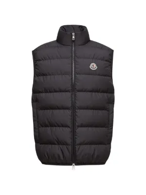 Moncler キルティング ベスト | ブラック | FARFETCH JP