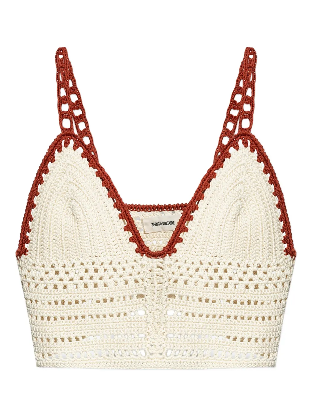 Zadig&Voltaire crochet bralette