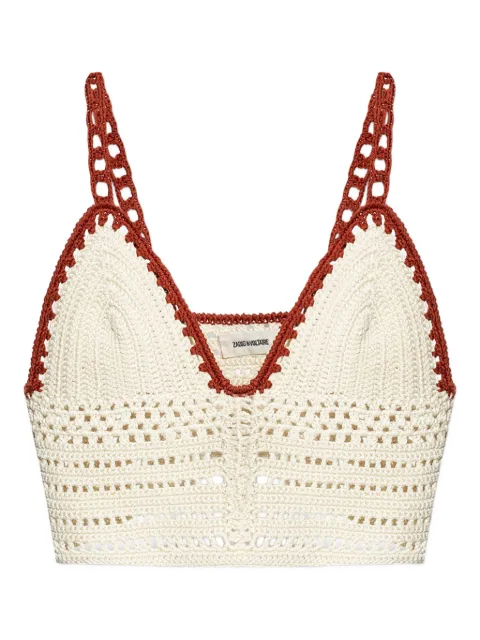 Zadig&Voltaire crochet top