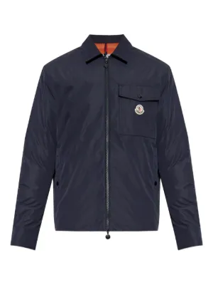 Moncler ジップアップ ジャケット | ブルー | FARFETCH JP