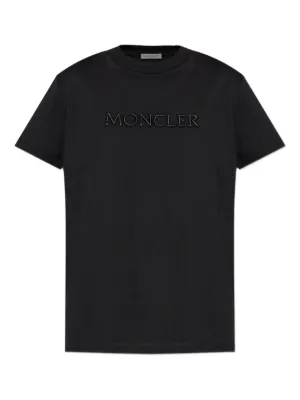 新品 MONCLER ポケット ロゴパッチ Tシャツ Moncler パッチポケット Tシャツ | ブラック | FARFETCH JP