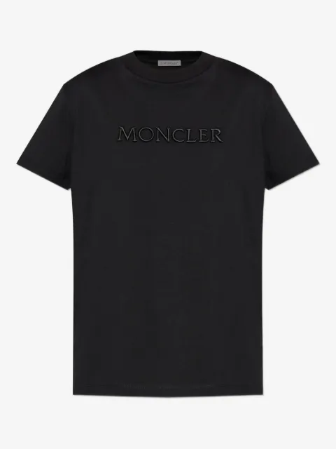 Moncler logo-embroidered T-shirt