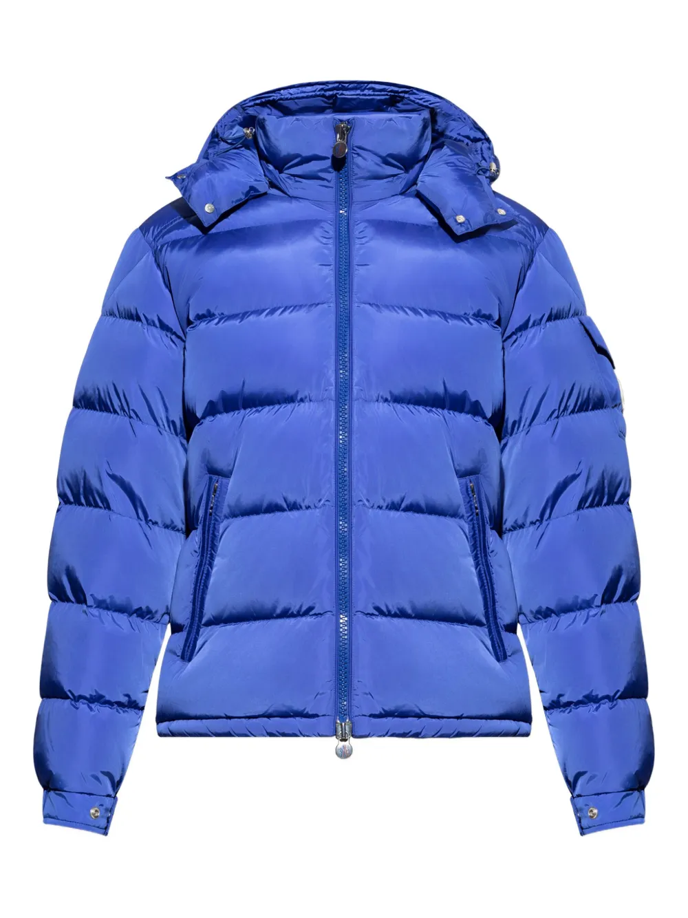 Moncler Maya padded hooded jacket Blauw