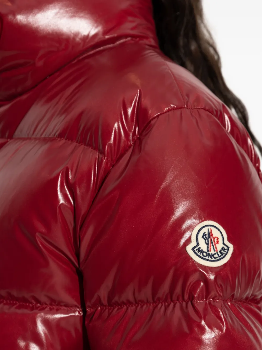 Moncler Abbadia jack Rood