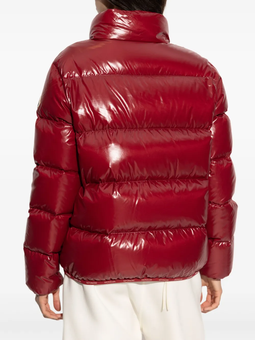 Moncler Abbadia jack Rood
