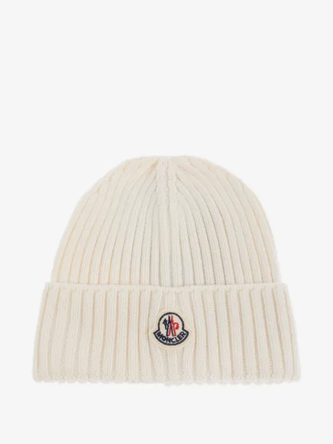 Moncler Enfant bonnet en laine vierge