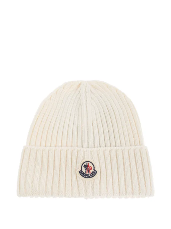Moncler Enfant ビーニー | ホワイト | FARFETCH JP