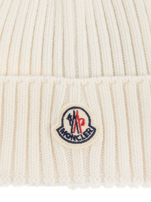 Moncler Enfant ビーニー | ホワイト | FARFETCH JP