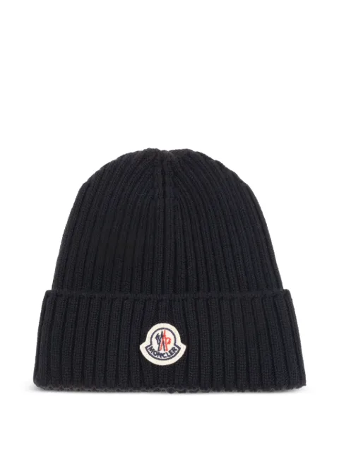 Moncler Enfant ribbed-knit beanie