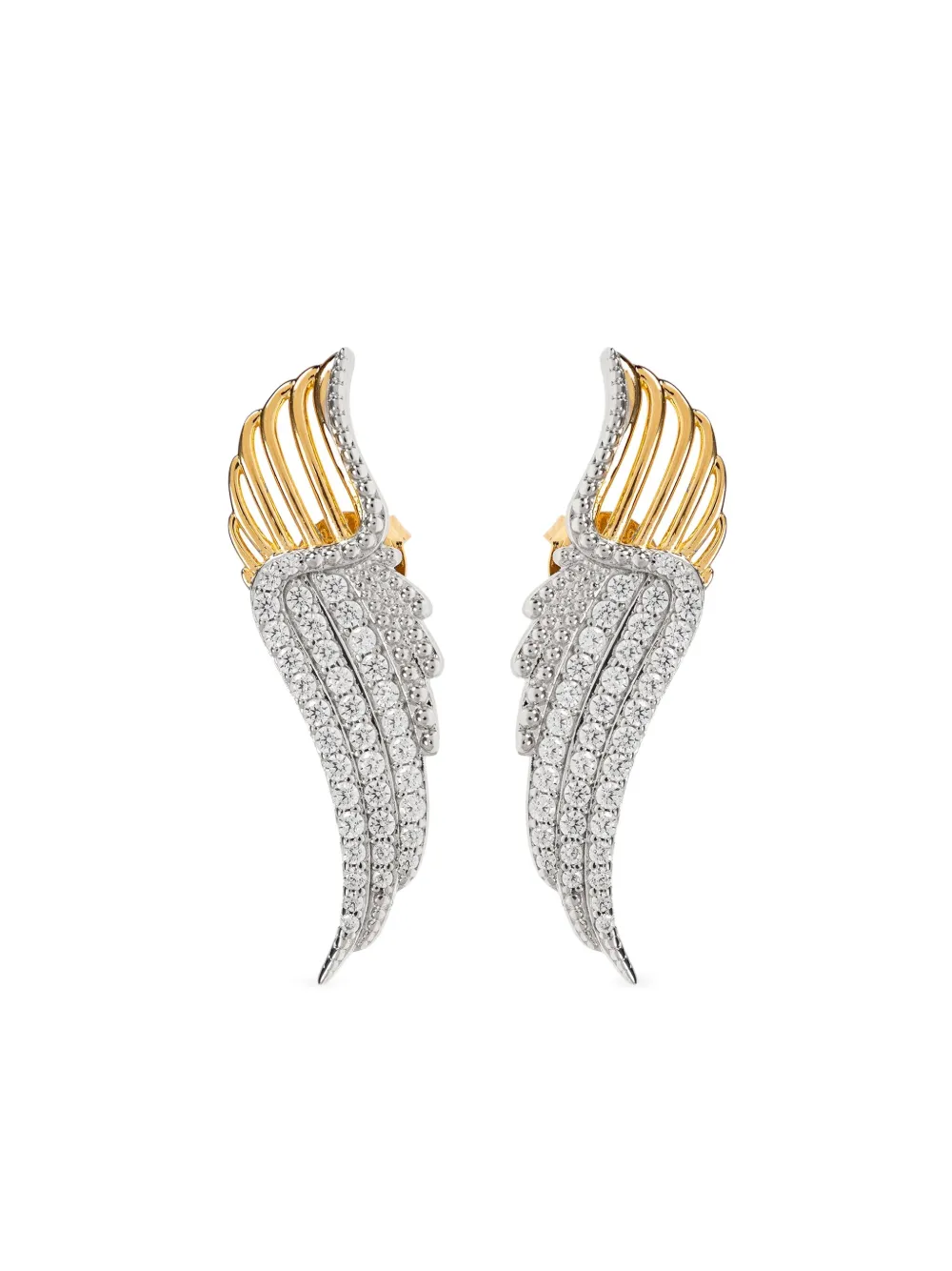 Zadig&Voltaire wing-motif earrings