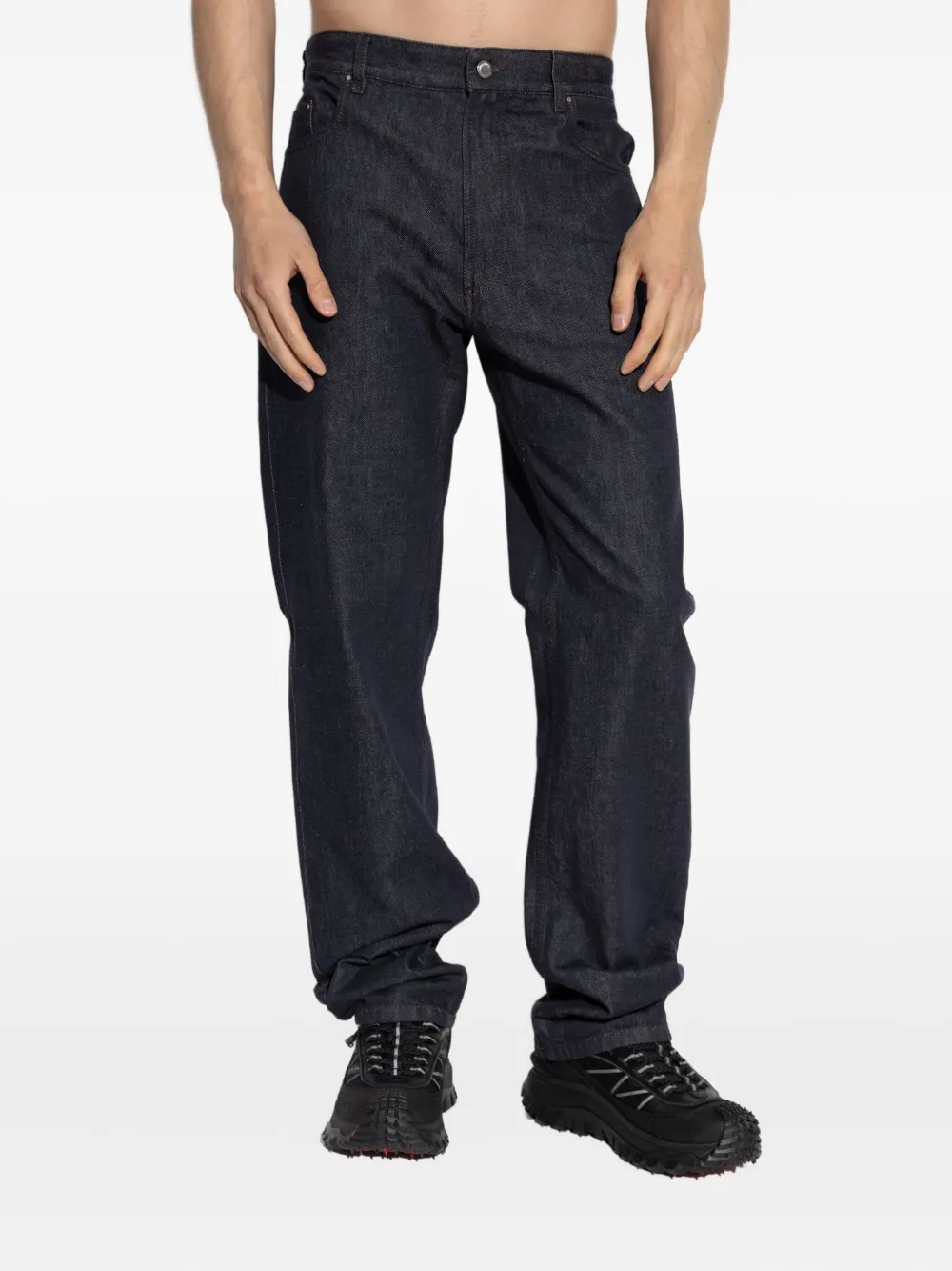 Moncler Straight jeans Blauw