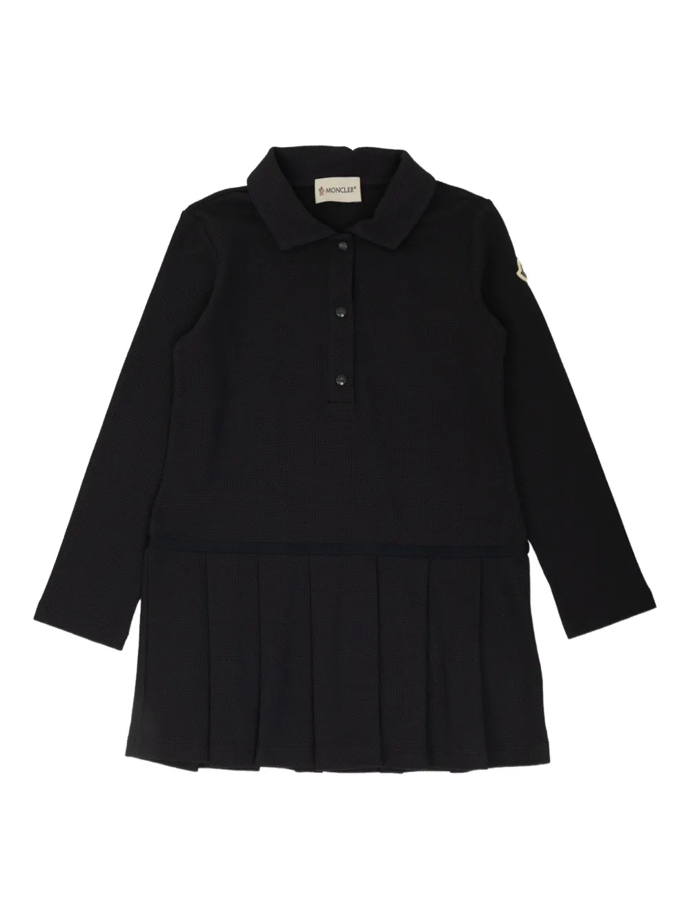 Moncler Enfant Gebreide jurk Blauw