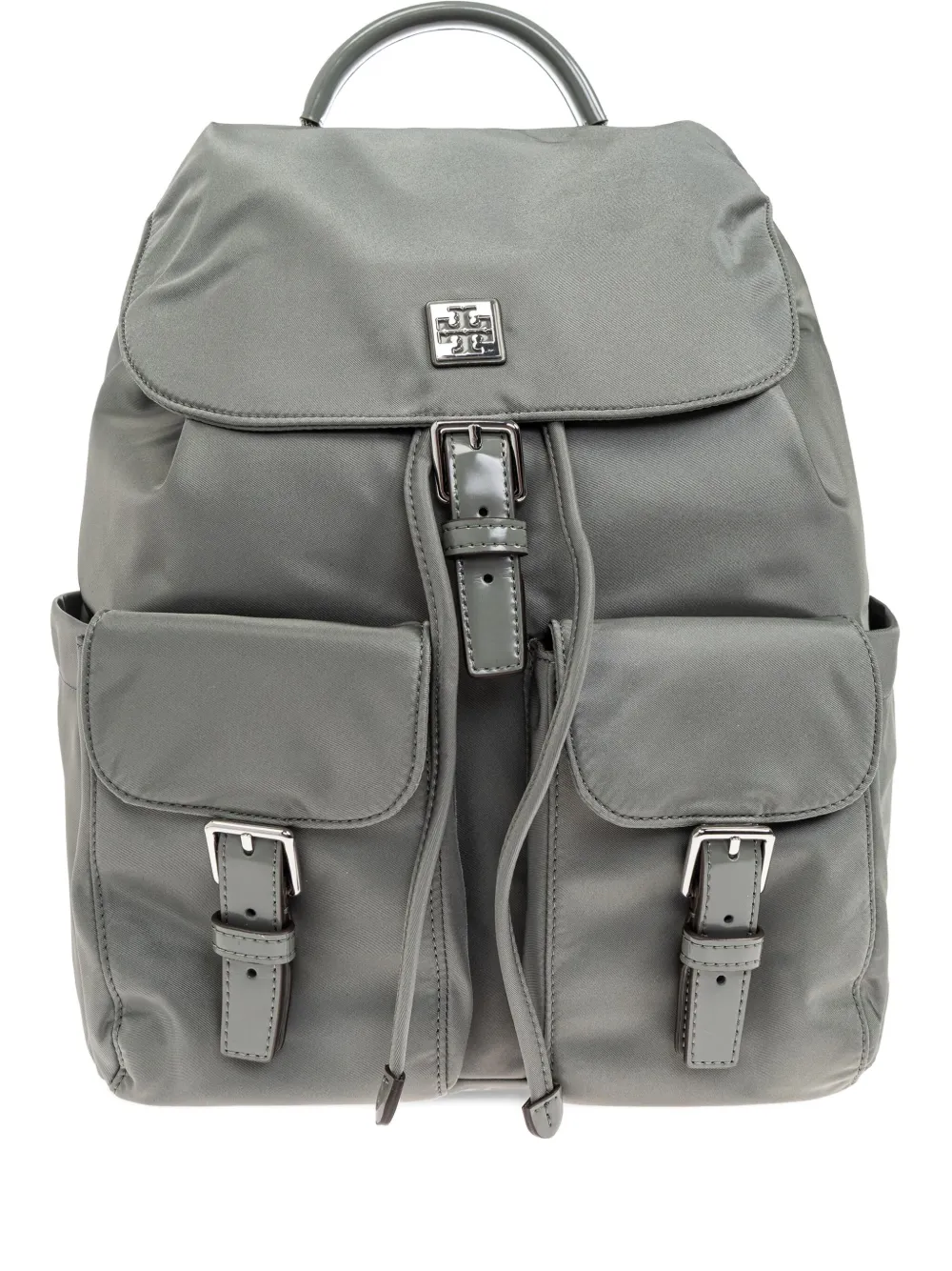 Tory Burch drawstring fastened backpack | Grey | Image 1