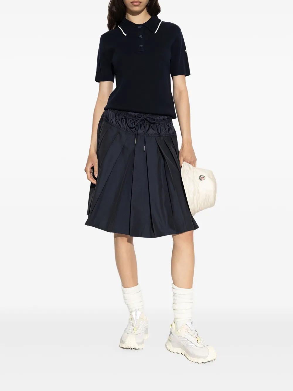 Moncler pleated drawstring skirt | Plisserade kjolar | Image 2
