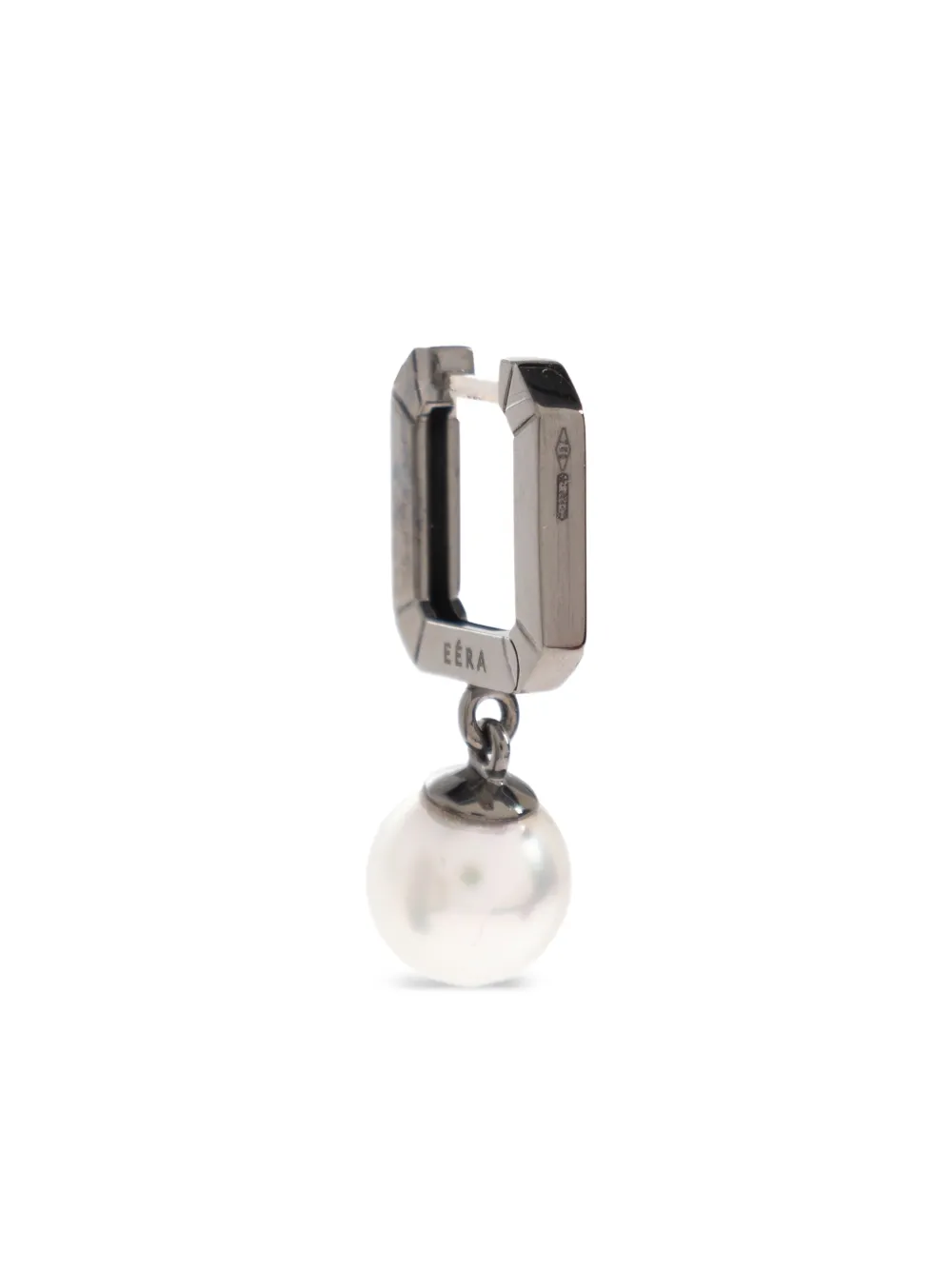  Eéra Pendiente Candy Mini Pearls En Oro Blanco De 18 Ct - Plateado 