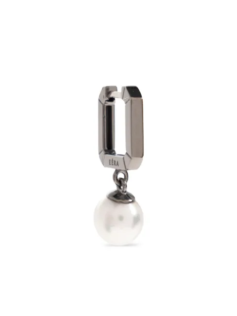 EÉRA Einzelner 18kt Candy Mini Pearls Weißgoldohrring