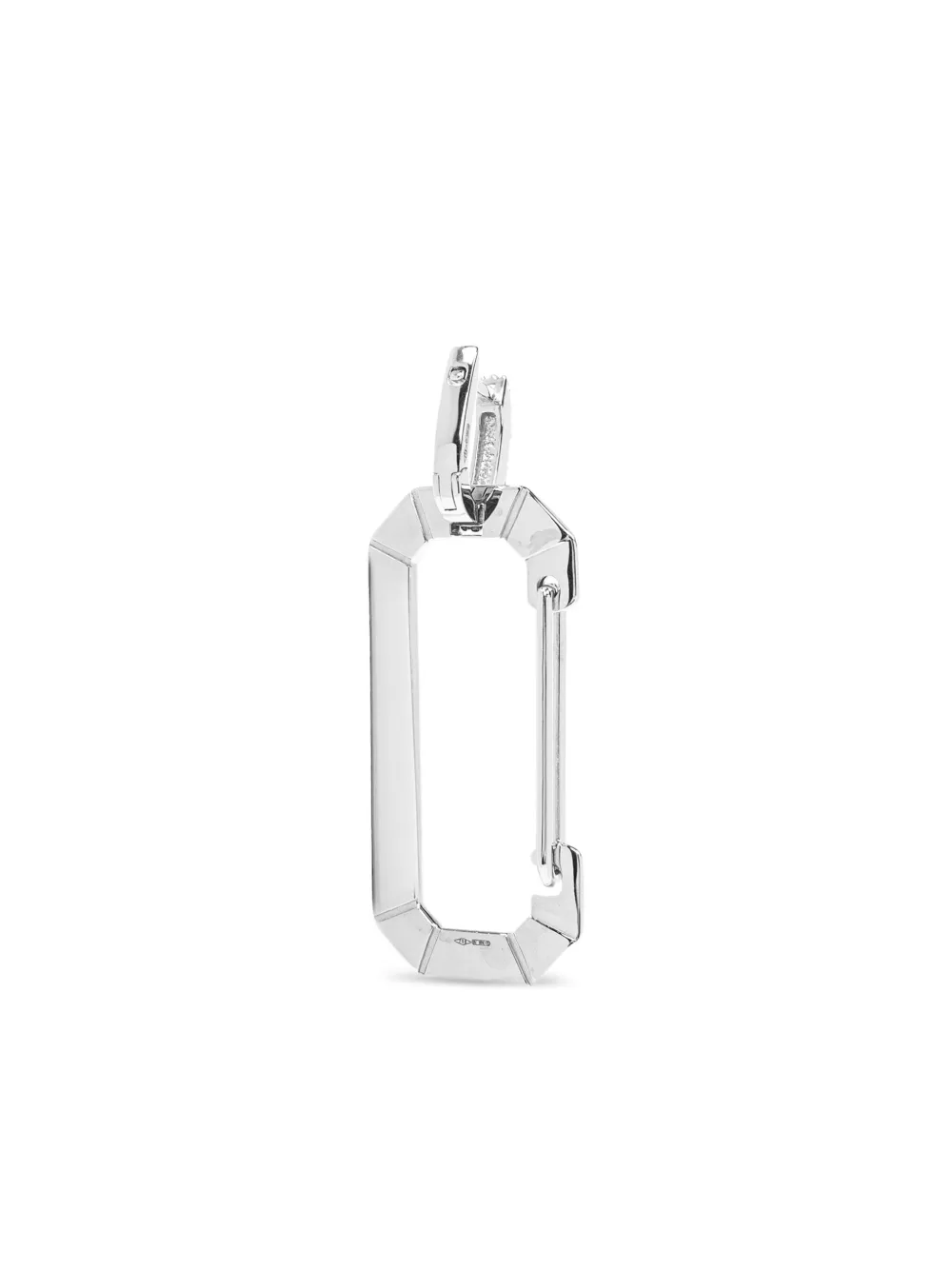 EÉRA 18kt kleine Chiara Gelbgoldohrring mit Diamanten | Image 2