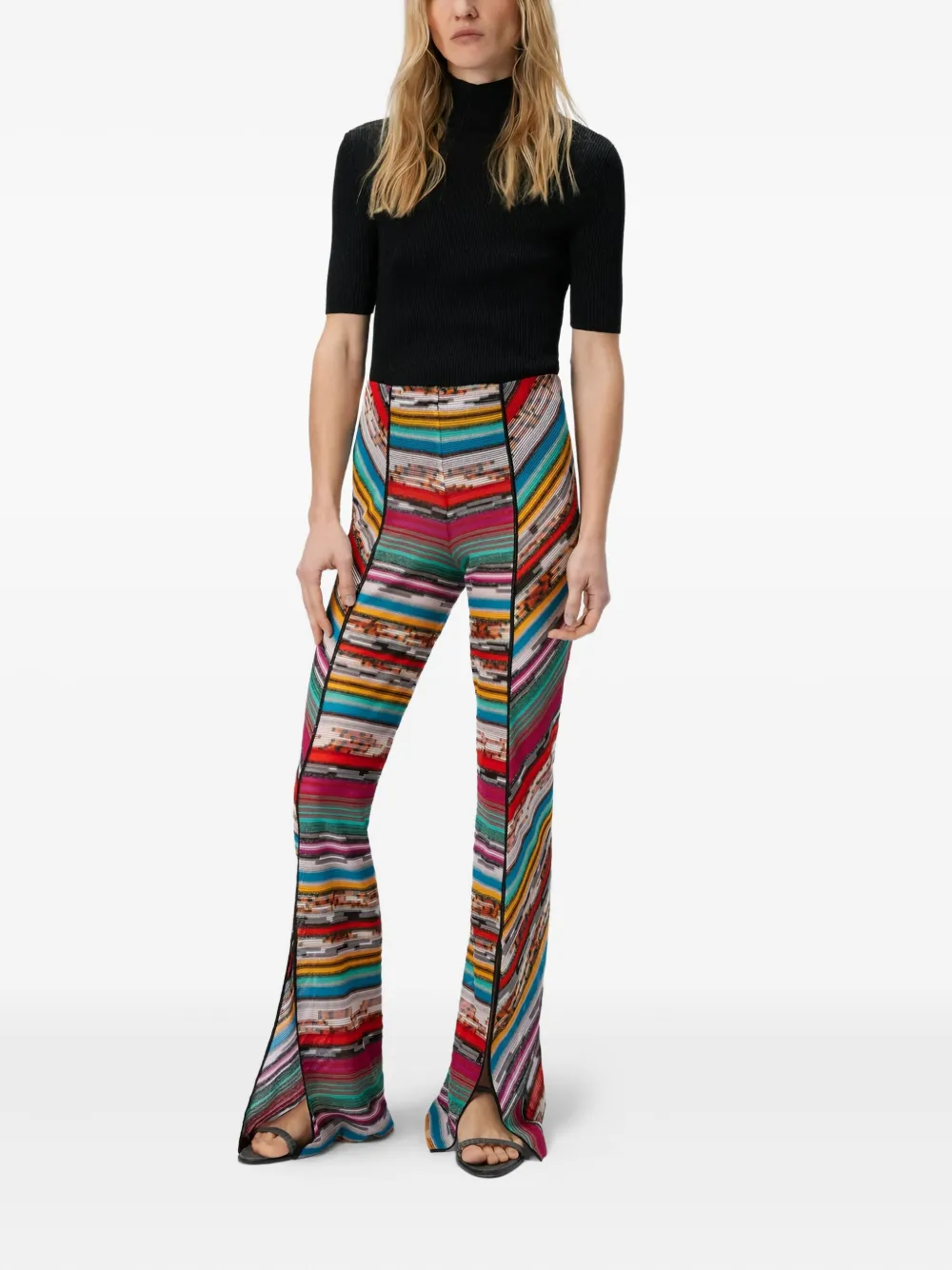 Missoni striped trousers - Roze