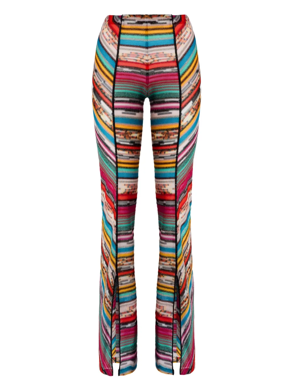 Missoni Striped Trousers In Multi