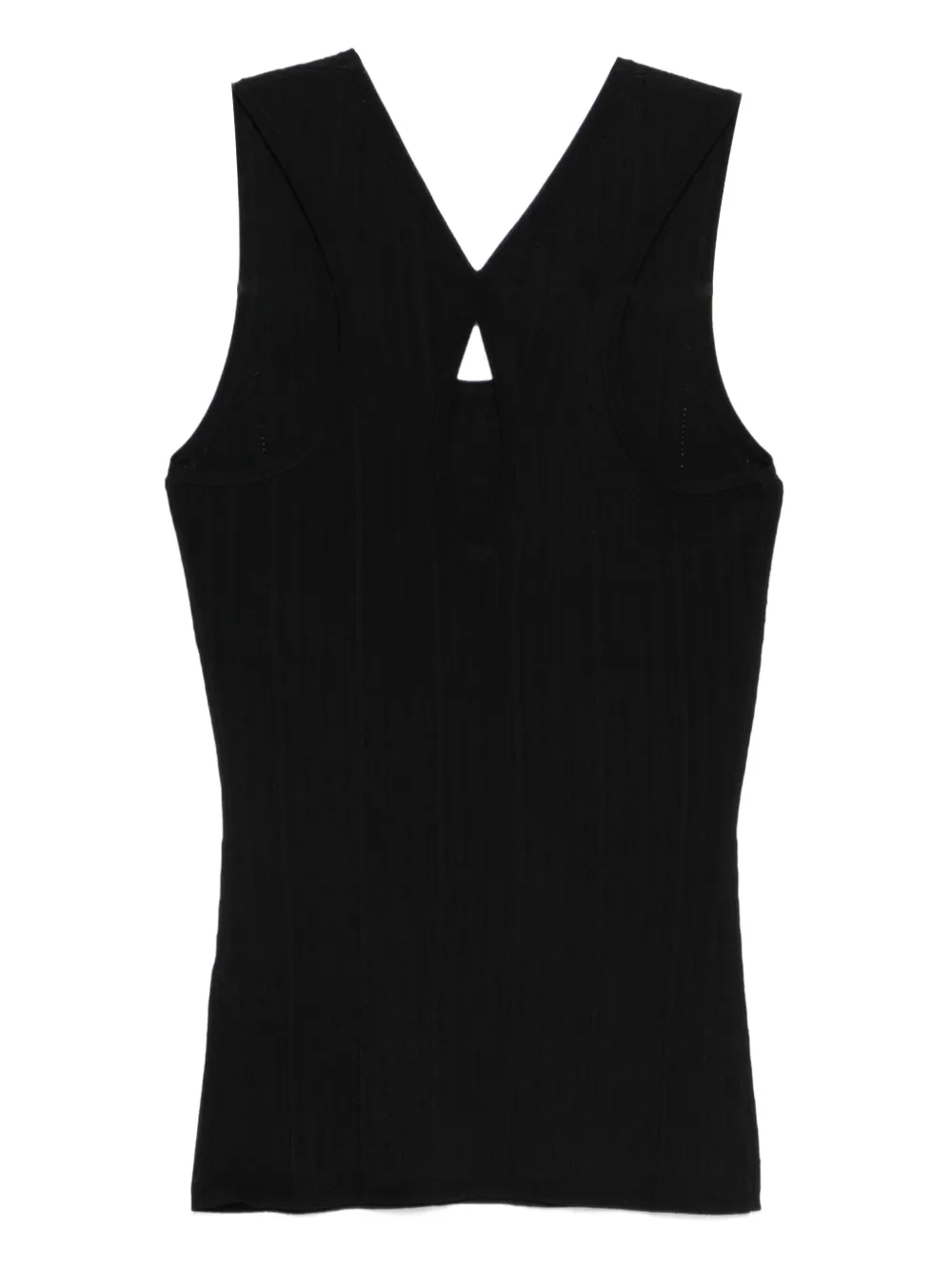 JOSEPH keyhole ribbed top | Vests & Tank Tops | Image 2