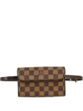 Louis Vuitton Pre-Owned 2004 Damier Pochette Florentine belt bag - Brown