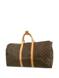 Louis Vuitton Pre-Owned 2011 Monogram Keepall Bandouliere 55 duffle bag - Brown
