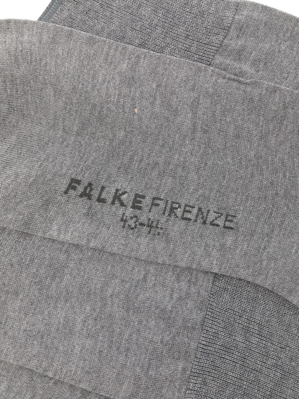 Falke Geribbelde sokken Grijs