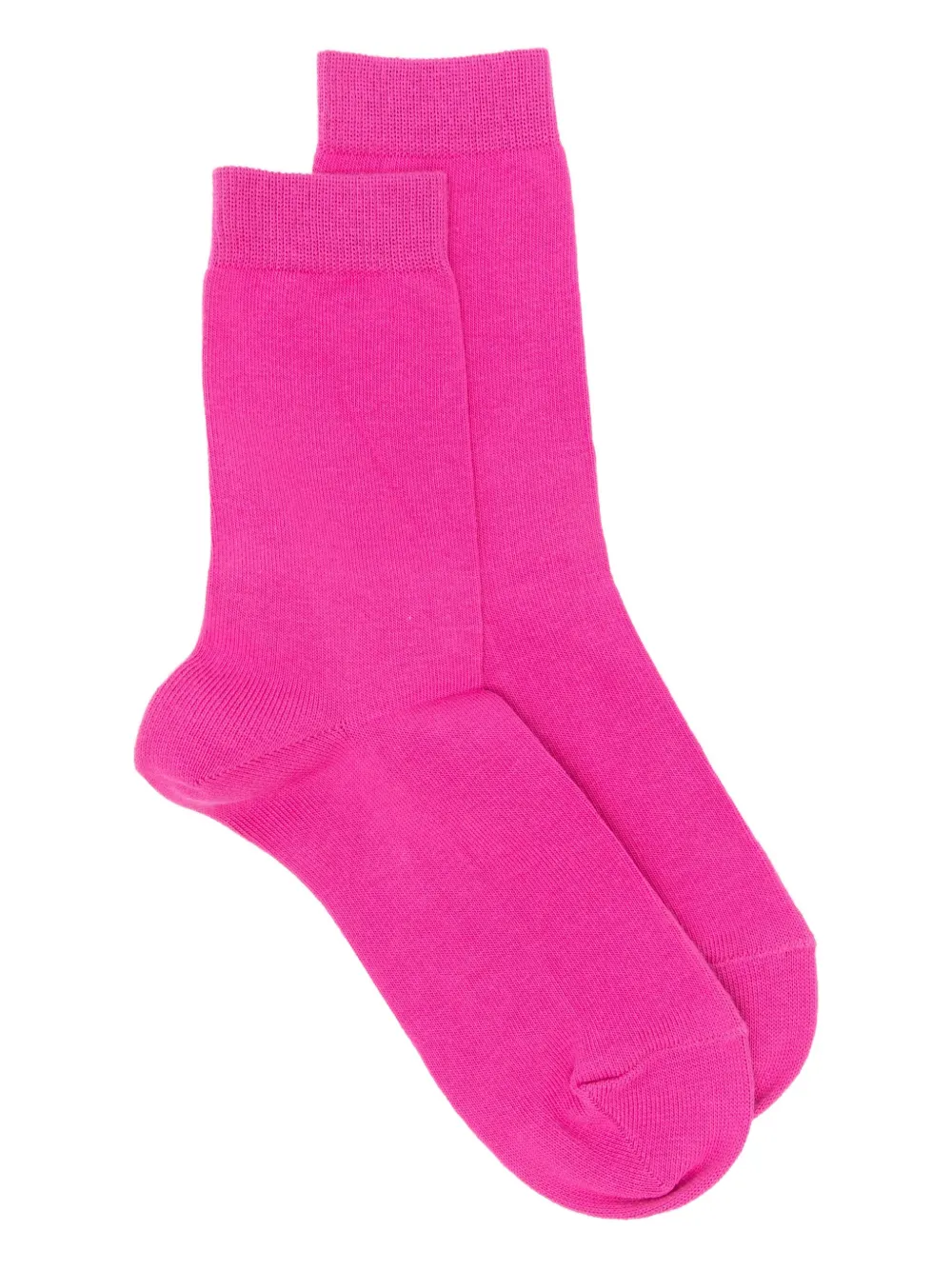 Falke calcetines tejidos de canalé | rosado | Image 1