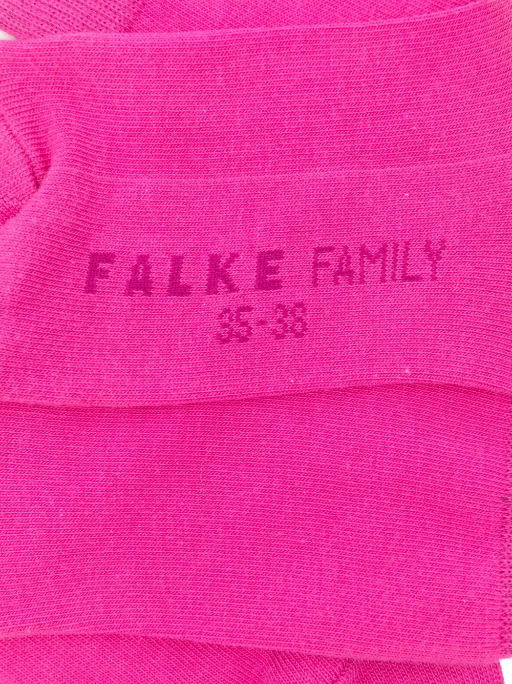 Falke Geribbelde sokken Roze