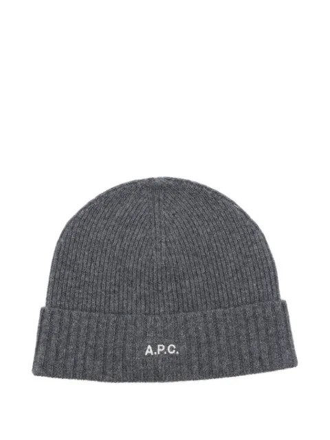A.P.C. ribbed wool beanie