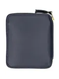 Comme Des Garçons Wallet zipped leather wallet - Blue
